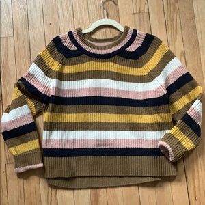 Madewell striped sweater